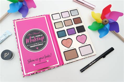 Too Faced Palette Collaboration With Nikkietutorials .